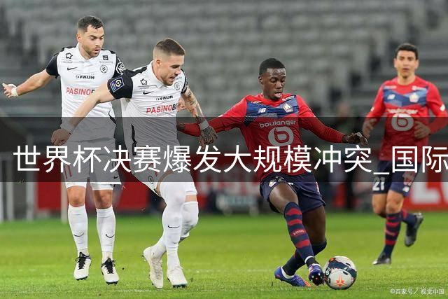 世界杯决赛爆发大规模冲突 国际足联启动纪律调查程序